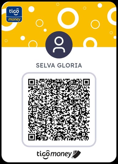 Código QR para transferencia Tigo Money — Alivio para tu Dolor